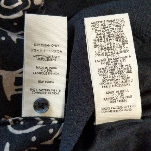 The Great 'The Joy' Folk print cotton long sleeve tiered prairie maxi dress 1/S - Picture 8 of 12